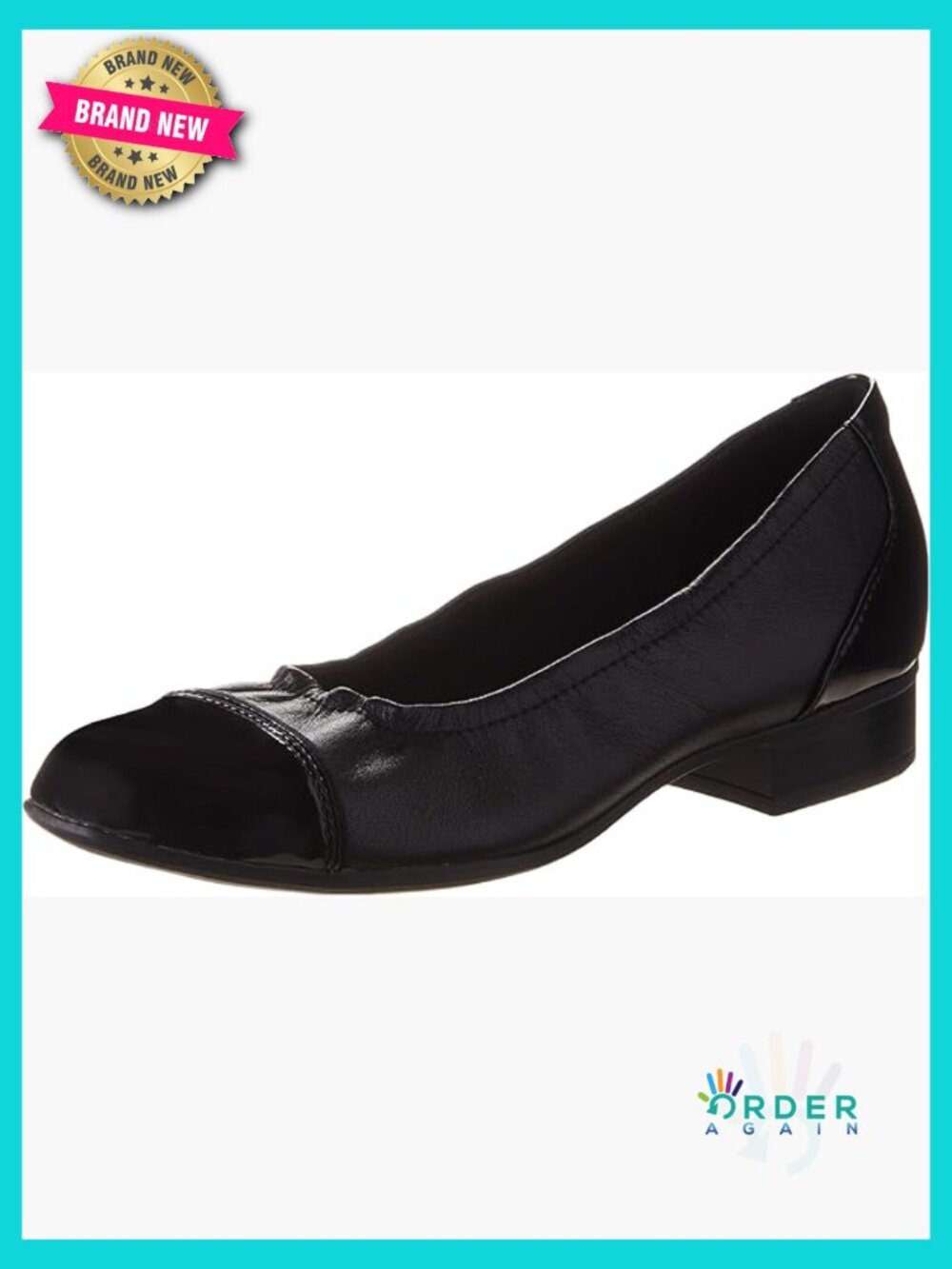 Pump Shoes Patent Leather Slip-On Comfortable Daily Wear Fall Fashion Chic